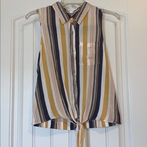 Pink Rose Cropped Tank